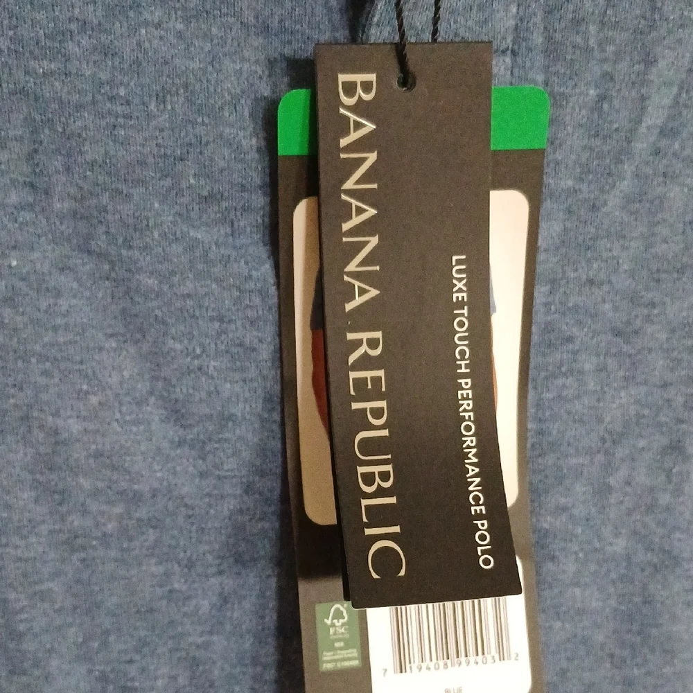 Banana Republic Blue Polo Shirt
